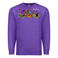 Purple it's spooky season libbey glass Premium Sweatshirt - BundleAndBundleShop