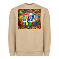 Mushroom think before you judge Heavyweight Sweatshirt - CowGirlArtShop