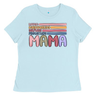Baby Blue mama Ladies Tee - MaliasSmallBusiness
