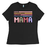 Black mama Ladies Tee - MaliasSmallBusiness