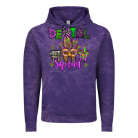 Cloud Purple dental squad mardi gras teeth Vintage Hoodie - Jasminsmagicworld