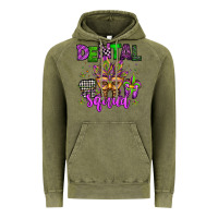 Vintage Olive dental squad mardi gras teeth Vintage Hoodie - Jasminsmagicworld