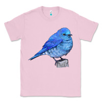 Bubblegum Pink Mountain Bluebird Classic Tee - LillyAllenDesigns