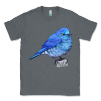 Charcoal Heather Mountain Bluebird Classic Tee - LillyAllenDesigns