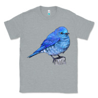 Heather Grey Mountain Bluebird Classic Tee - LillyAllenDesigns