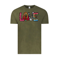 Vintage Olive our lady of guadalupe love Vintage Tee - Jasminsmagicworld
