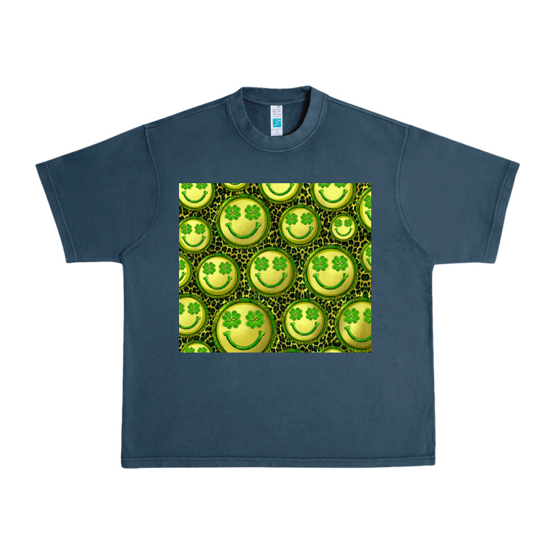 St. Patrick's Day Lucky Face Urban Heavy Tee by RanaPortraitStore | Teevron
