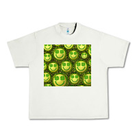 Pistachio st. patrick's day lucky face Urban Heavy Tee - RanaPortraitStore