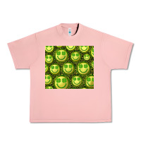 Salmon st. patrick's day lucky face Urban Heavy Tee - RanaPortraitStore