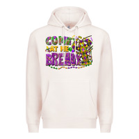 Pale Pink Come at me breaux Premium Hoodie - FaDigitalArtStudio