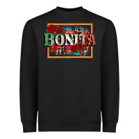 Black bonita cinco de mayo Heavyweight Sweatshirt - CowGirlArtShop