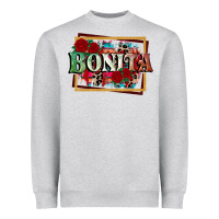 Heather Grey bonita cinco de mayo Heavyweight Sweatshirt - CowGirlArtShop