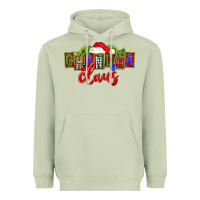 Matcha Christmas Grandma Claus Heavyweight Hoodie - FaDigitalArtStudio