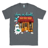 Charcoal Heather when in doubt go to the bookstore Classic Tee - Artiststas