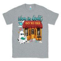 Heather Grey when in doubt go to the bookstore Classic Tee - Artiststas