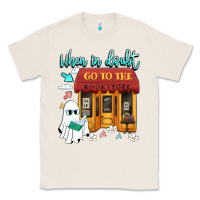 Natural when in doubt go to the bookstore Classic Tee - Artiststas