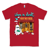 Red when in doubt go to the bookstore Classic Tee - Artiststas