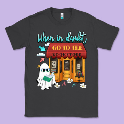 When In Doubt Go To The Bookstore Classic Tee Designed By Artiststas