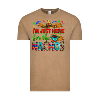 Vintage Coffee I'm just here for the nachos Vintage Tee - RanaPortraitStore