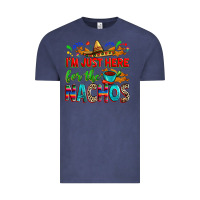 Vintage Denim I'm just here for the nachos Vintage Tee - RanaPortraitStore