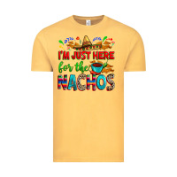 Vintage Mustard I'm just here for the nachos Vintage Tee - RanaPortraitStore