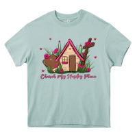 Arona church is my happy place Heavy Core Tee - MaliasSmallBusiness