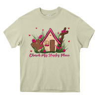 Mossy church is my happy place Heavy Core Tee - MaliasSmallBusiness