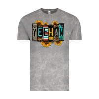 Cloud Rock yeehaw license plate letters Vintage Tee - Jasminsmagicworld