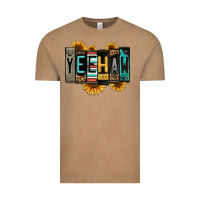 Vintage Coffee yeehaw license plate letters Vintage Tee - Jasminsmagicworld