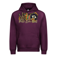 Mauve Wine peace love pool Urban Hoodie - RacoonDesign