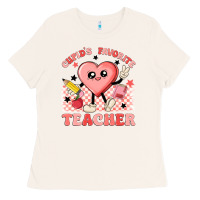 Bone cupid's favorite teacher Ladies Tee - MaliasSmallBusiness