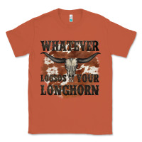 Copper longhorn bullskull whatever lossos your longhorn Classic Tee - JahusDesignShop