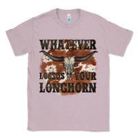 Lilac longhorn bullskull whatever lossos your longhorn Classic Tee - JahusDesignShop