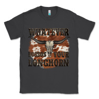 Smoke longhorn bullskull whatever lossos your longhorn Classic Tee - JahusDesignShop