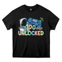 Black level 100 days unlocked Heavy Core Tee - MaliasSmallBusiness