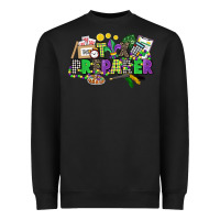Black tax preparer mardi gras Heavyweight Sweatshirt - CowGirlArtShop