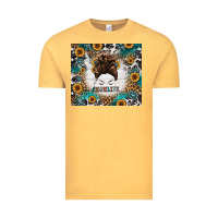 Vintage Mustard mom life messy bun western Vintage Tee - Jasminsmagicworld