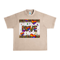 French Oak love hearts pride tumbler Urban Heavy Tee - JahusDesignShop