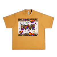 Peanut Butter love hearts pride tumbler Urban Heavy Tee - JahusDesignShop