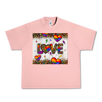 Salmon love hearts pride tumbler Urban Heavy Tee - JahusDesignShop