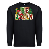 Black be jolly santa christmas Premium Sweatshirt - FaDigitalArtStudio