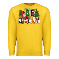 Lemon be jolly santa christmas Premium Sweatshirt - FaDigitalArtStudio
