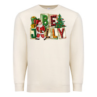 Sandshell be jolly santa christmas Premium Sweatshirt - FaDigitalArtStudio