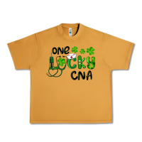 Peanut Butter St. Patrick's Day One Lucky Cna Urban Heavy Tee - RanaPortraitStore