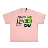 Salmon St. Patrick's Day One Lucky Cna Urban Heavy Tee - RanaPortraitStore