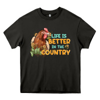 Asphalt life is better in the country Heavy Core Tee - MaliasSmallBusiness