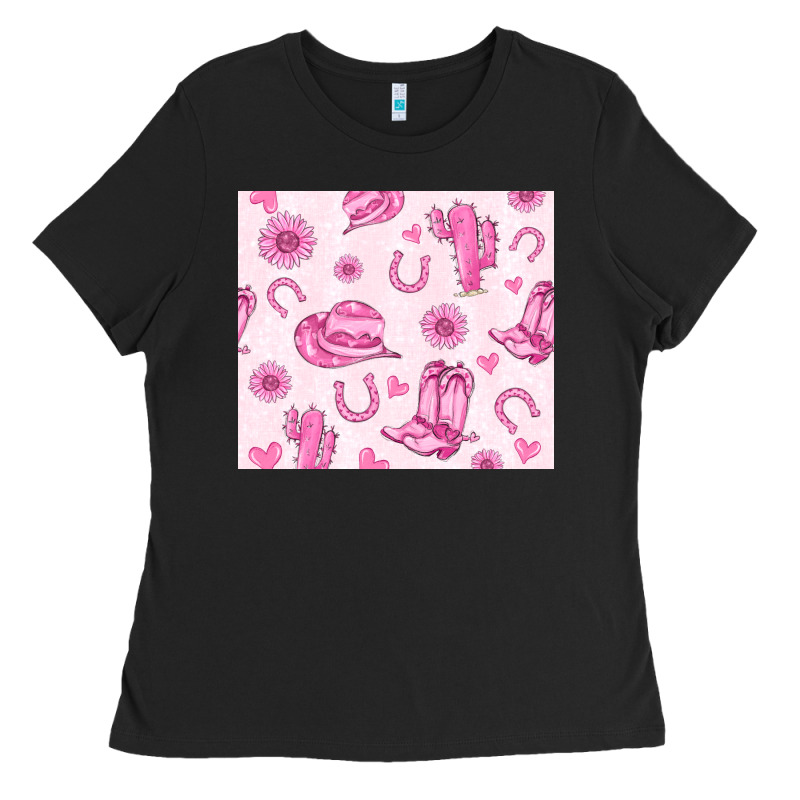 Cowgirl Valentine's Day Ladies Tee by MaliasSmallBusiness | Teevron