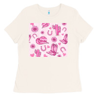 Bone cowgirl valentine's day Ladies Tee - MaliasSmallBusiness