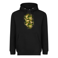 Black camouflage patch 1 Heavyweight Hoodie - BundleAndBundleShop