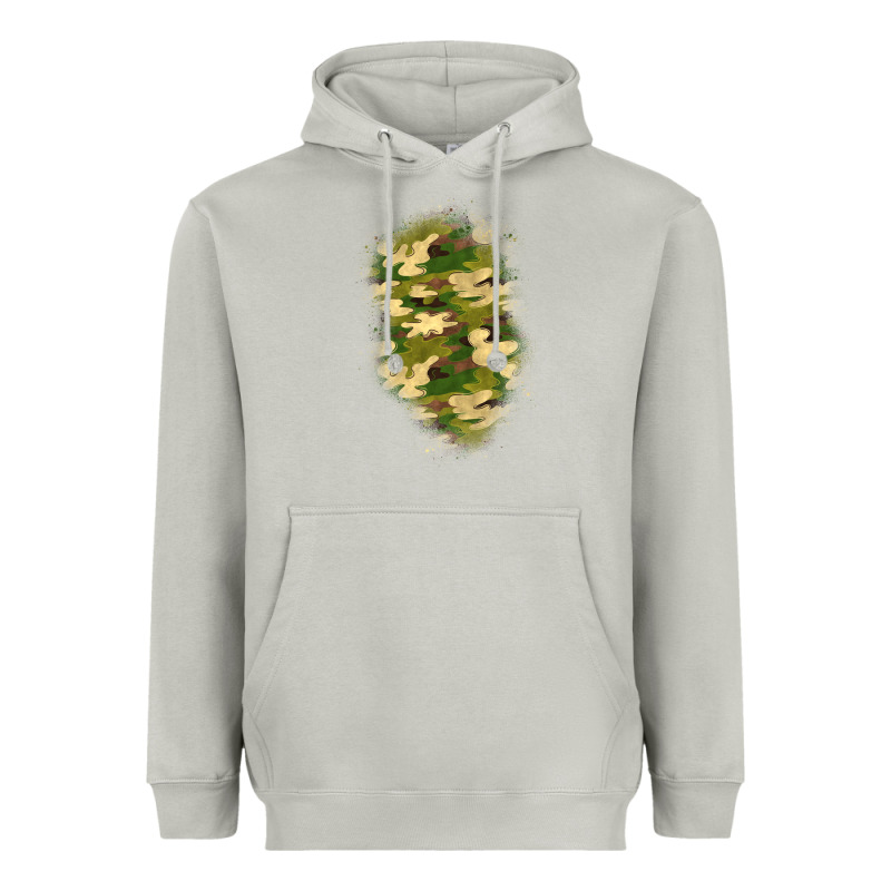 Camouflage Patch 1 Heavyweight Hoodie by BundleAndBundleShop | Teevron